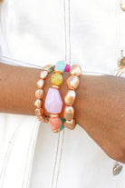 My Kind of Day Chunky Stone Bracelet Set-ACC BRACELET