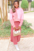 One Step Ahead Colorblock Sweater-TOP WINTER SWEATER