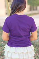 In the Winning Mindset Tiger Tee in Purple