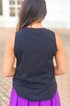 Meet Me In Death Valley Sequin Tank Top by Bomb Designs-TOP ALL LSU