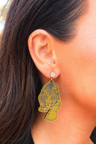 On the Prowl Dangle Tiger Earrings by Louie Love