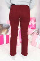 Adoring You Slim Crop Bootcut Denim Jeans-DENIM JEAN COLORED