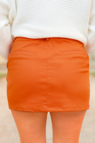 Couldn't Wait Button Front Mini Skirt-SKIRT CASUAL SOLID