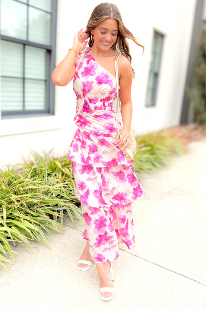 floral maxi dress