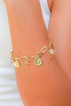 beach charm bracelet