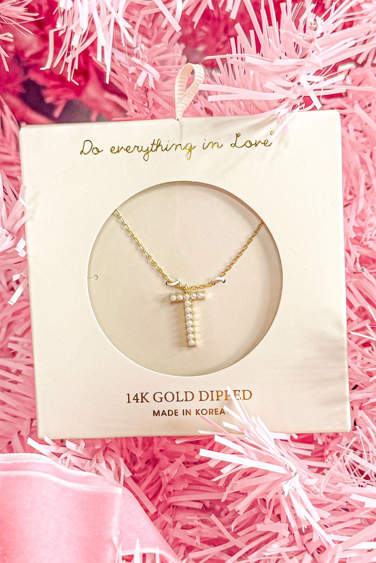 The Way I See It Pearl Initial Necklace-ACC NECKLACE