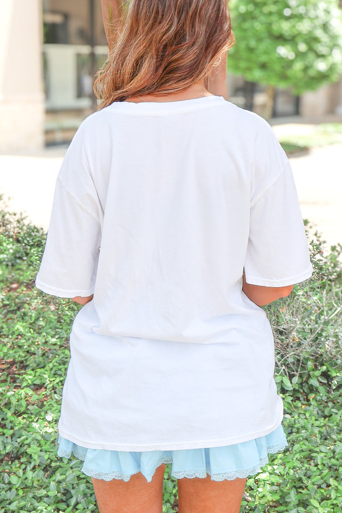 back of graphic tee