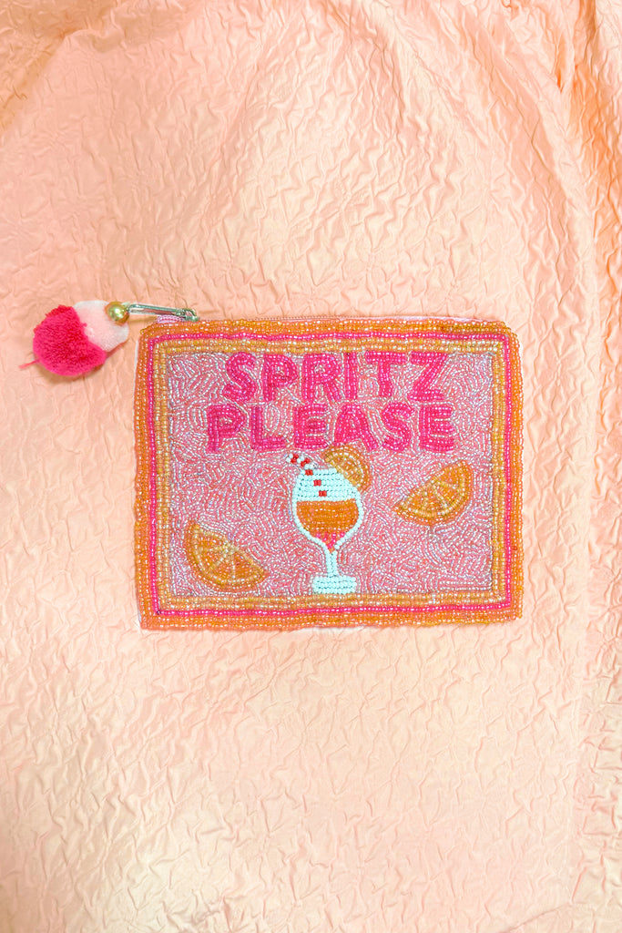 beaded coin purse