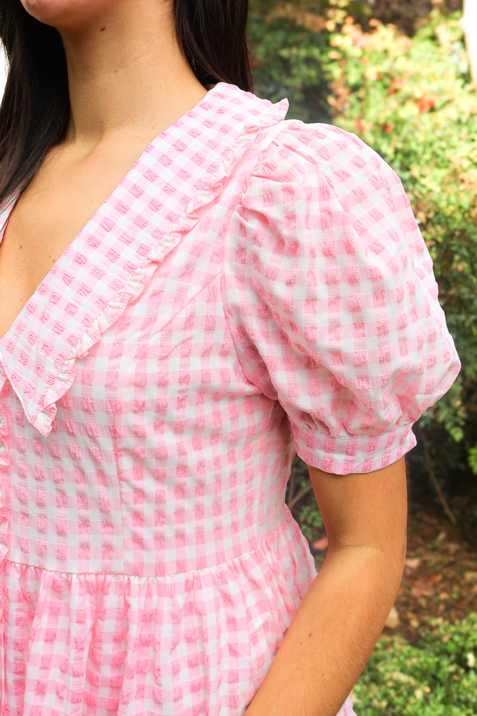 puff sleeve dress