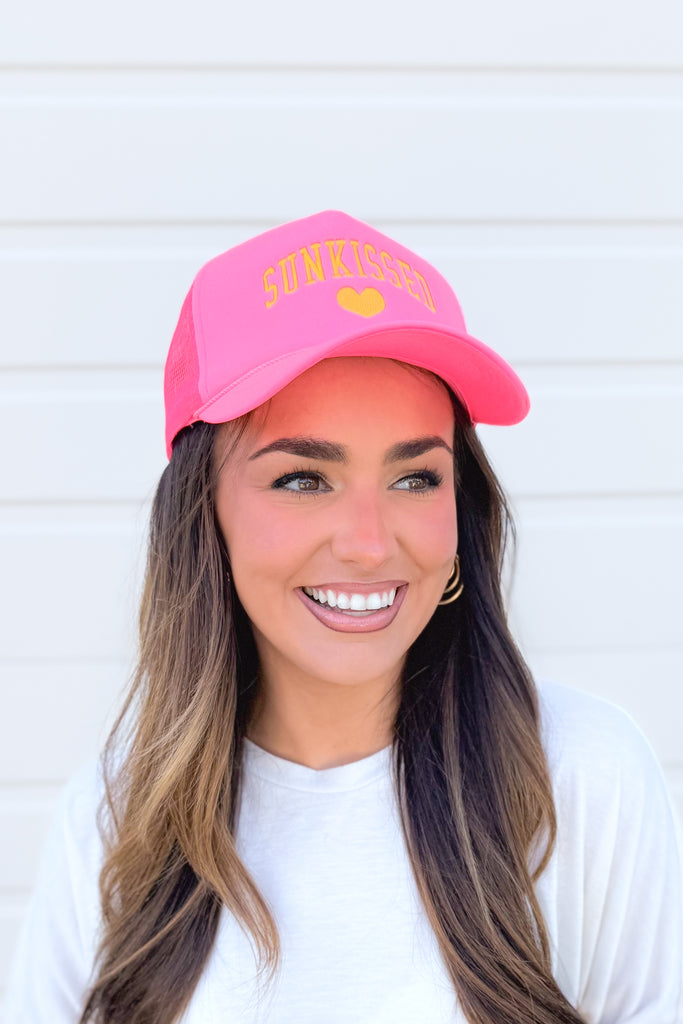 sunkissed trucker hat