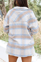 Things Change Plaid Button Up Jacket-TOP JACKET LIGHT