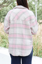 Things Change Plaid Button Up Jacket-TOP JACKET LIGHT