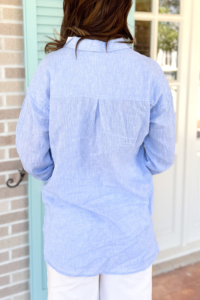 back of linen top