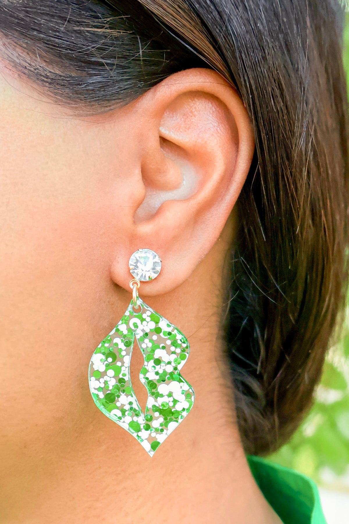 Kiss Me, I'm Irish Earrings by Taylor Shaye-ACC EARRING